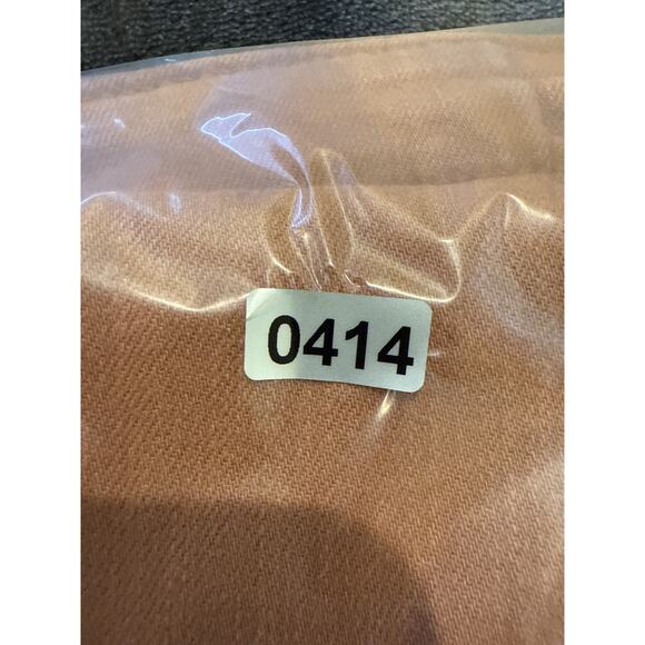 AG Adriano Goldschmied The Stevie Ankle Slim Straight Jeans 28R Orange Cotton B - Picture 9 of 12